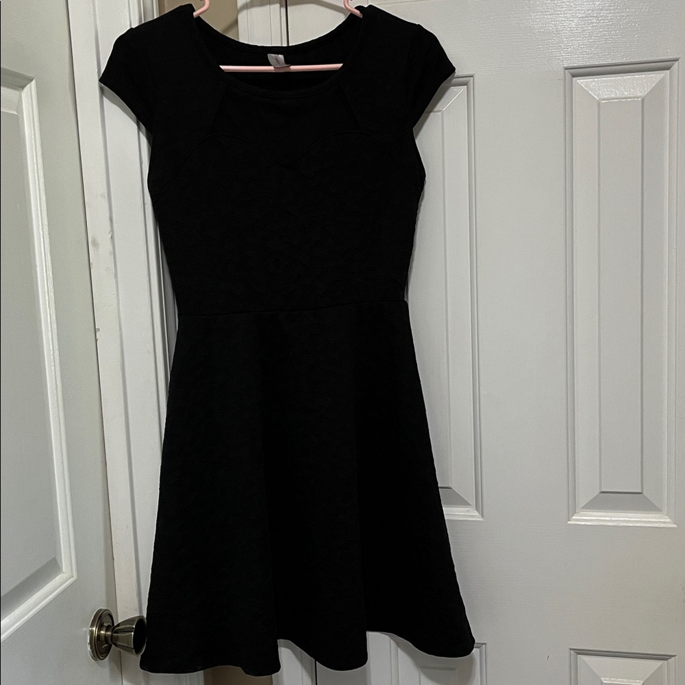 Black “Skater” Dress